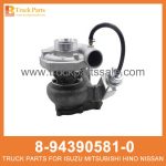 TURBOCHARGER ASM 8-94390581-0 8-97390650-0 8943905810 8973906500 8-94390-581-0 8-97390-650-0 for ISUZU 6HE1 Turbocompresor ASM
