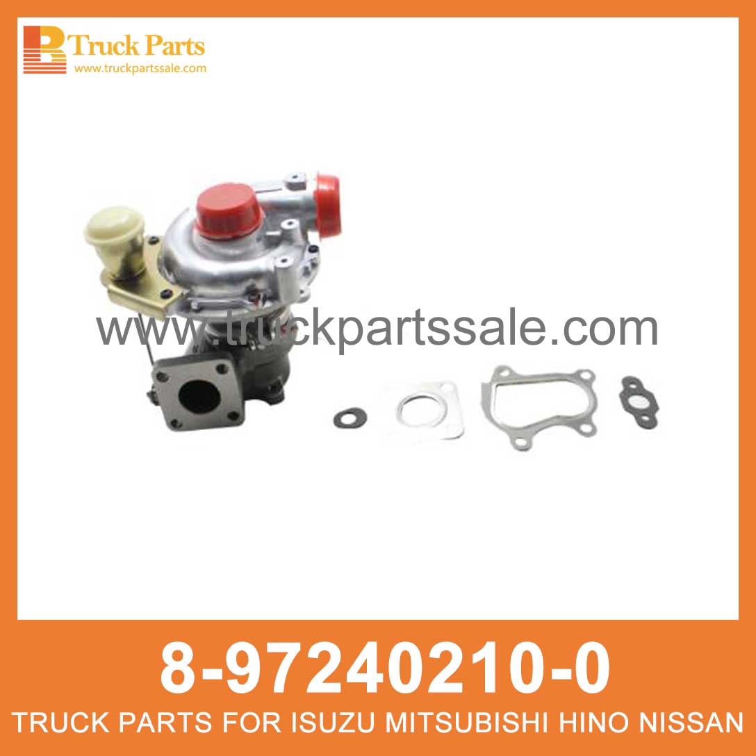 TURBOCHARGER ASM 8-97240210-0 8972402100 8-97240-210-0 for ISUZU D-MAX 4JA1 Turbocompresor ASM
