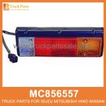 Tail Lamp Right with Metal Frame MC856557 MC149643 for Mitsubishi truck L??mpara trasera a la derecha con marco de metal