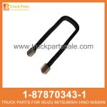 U-BOLT SET FRT SPRING 1-87870343-1 1878703431 1-87870-343-1 for ISUZU CYZ51K 6WF1 Set de ubolt Ubolt