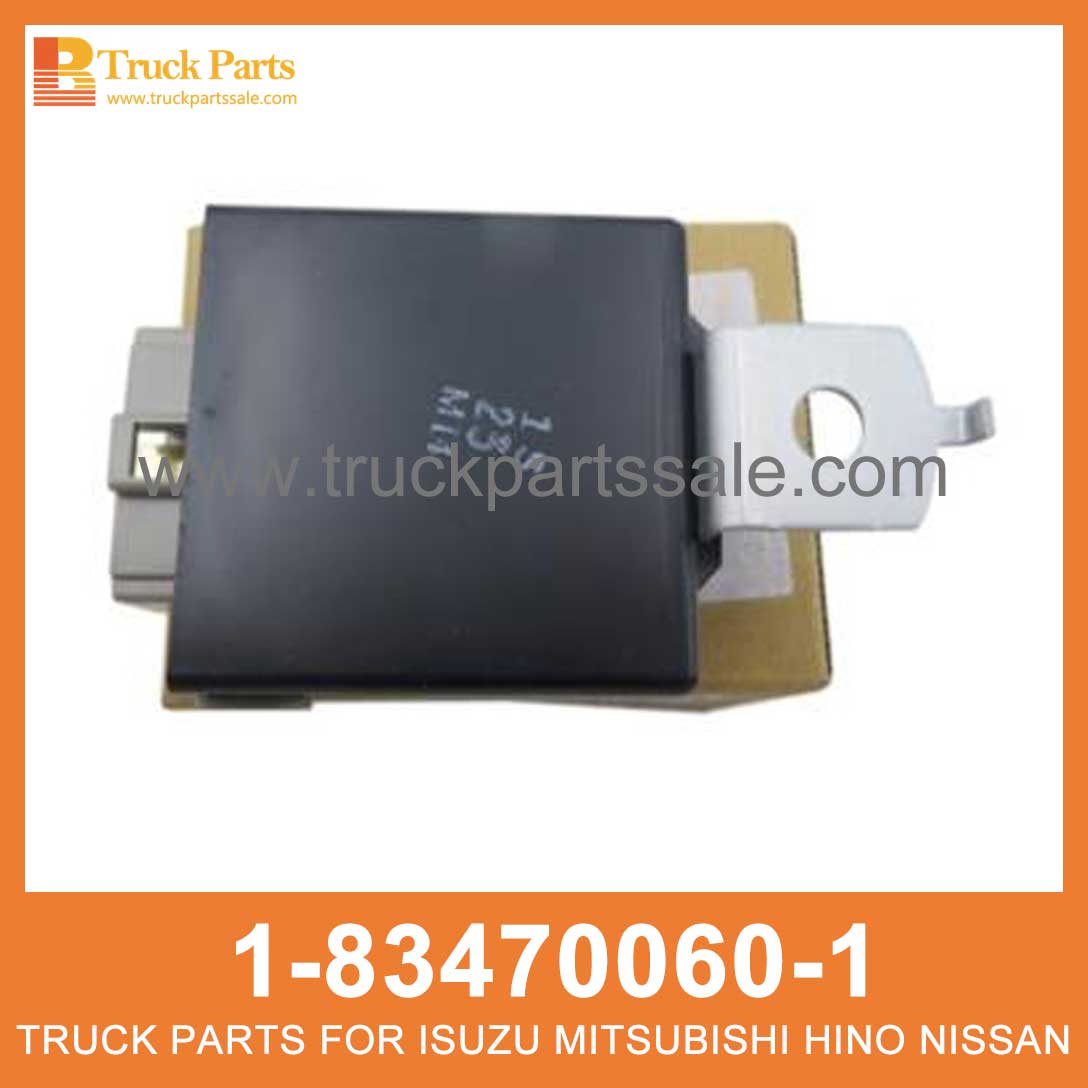 UNIT FLASHER 1-83470060-1 1834700601 1-83470-060-1 for ISUZU FVR33 6HH1 Intervalor de la unidad