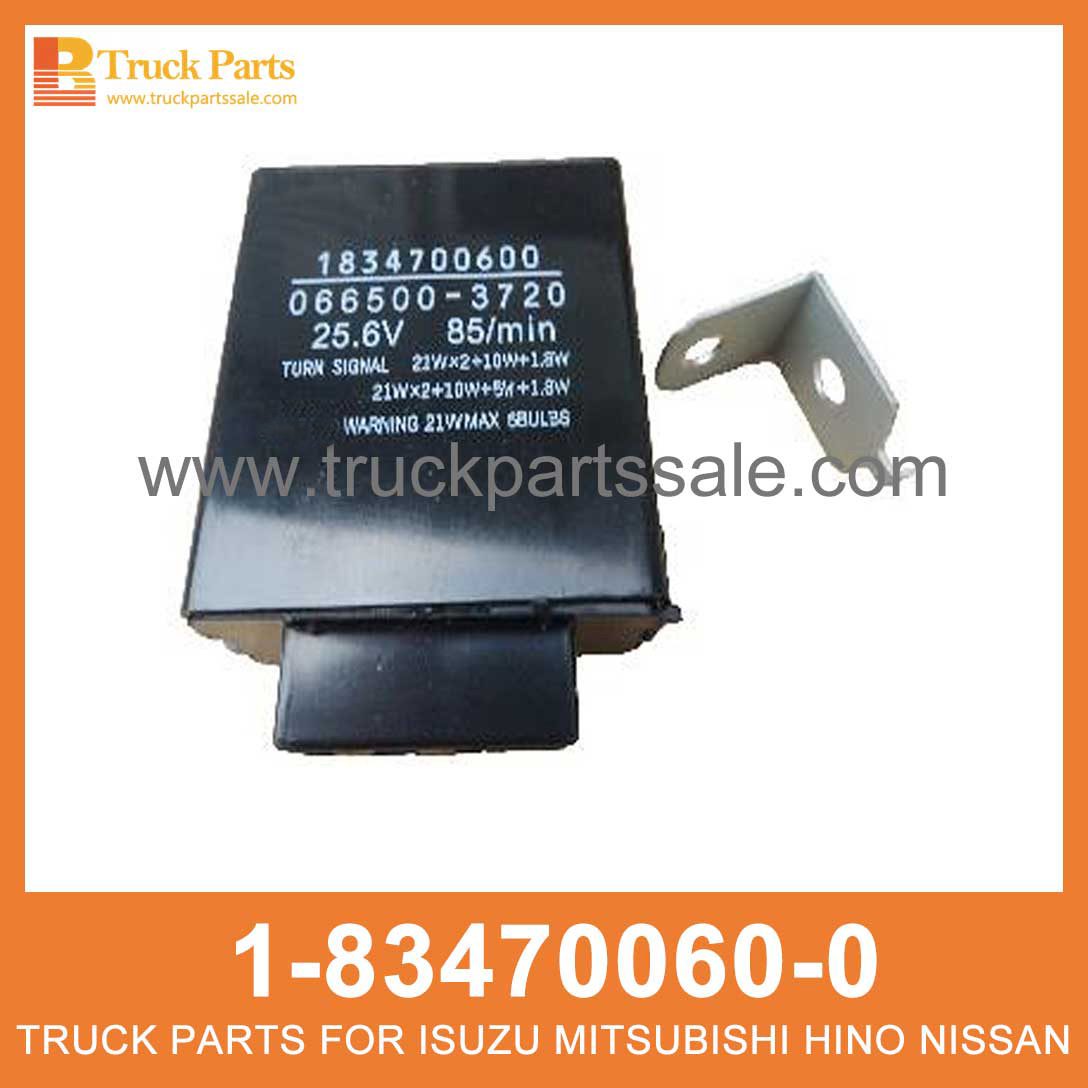 UNIT FLASHER 24V 1-83470060-0 1834700600 1-83470-060-0 for ISUZU FVR FRR 4HK1 Intervalor de la unidad