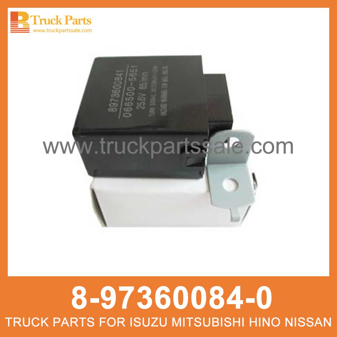 UNIT FLASHER 24V 8-97360084-0 8973600840 8-97360-084-0 for ISUZU NPR66 4HF1 Intervalor de la unidad