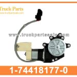 24V power window regulator motor 1-74418177-0 1744181770 1-74418-177-0 for ISUZU FSR FVR FTR CXZ CYZ EXR Motor regulador de ventana el??ctrica