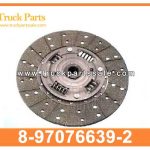 300MM clutch disc 8-97076639-2 8-97162966-1 8970766392 8971629661 8-97076-639-2 8-97162-966-1 for ISUZU NPR NLR 4HF1 4HL1 MAX5R disco de embrague