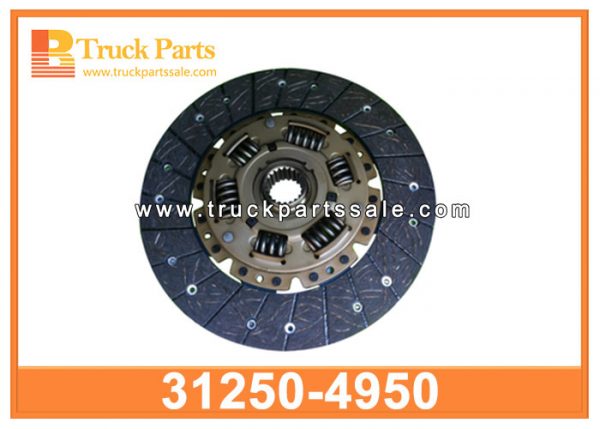 380MM clutch disc 31250-4950 312504950 for HINO 500