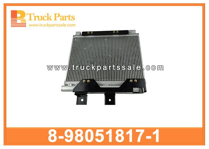 Ac Condenser 8-98051817-1 8-98090682-0 8-98051817-0 8980518171 8980906820 8980518170 8-98051-817-1 8-98090-682-0 8-98051-817-0 for ISUZU Condensador de CA AC