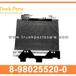 Air Conditional Condenser with Cooler 8-98025520-0 8980255200 8-98025-520-0 for ISUZU NQR 700P 4HK1