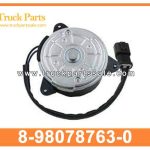 Air Conditioning AC Condenser Fan Motor 8-98078763-0 8980787630 8-98078-763-0 for ISUZU CYZ06 CYH06 6WF1 Air acondicionamiento AC Condensador de condensador Motor