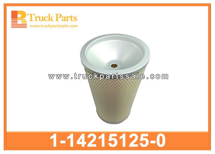 Air Filter 1-14215125-0 1142151250 1-14215-125-0 for ISUZU CVR FVR 6HK1 Filtro de aire