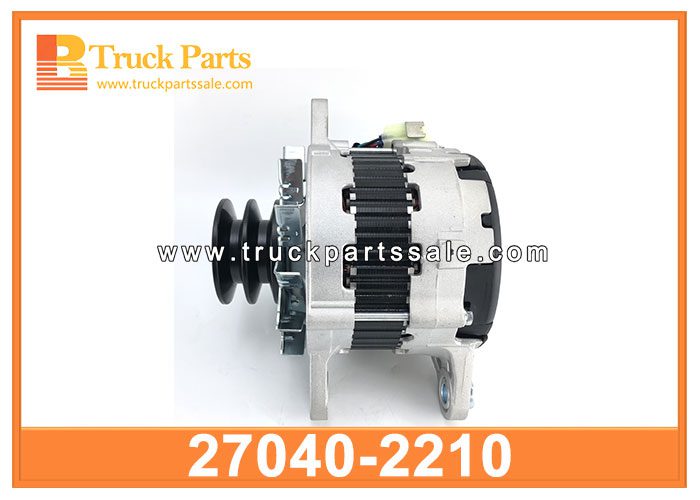 Alternator 27040-2210 270402210 for HINO J08C Alternador