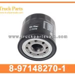 Auto Engine Parts Oil Filter Element 8-97148270-1 8971482701 8-97148-270-1 for ISUZU NPR NQR 700P 4HF1 4HK1 4HL1 Elemento de filtro de aceite de piezas autom??ticas del motor