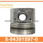 Auto Engine Standard Piston 8-94391597-0 8943915970 8-94391-597-0 for ISUZU FVR FTR 6HE1 Pist??n est??ndar de motor autom??tico