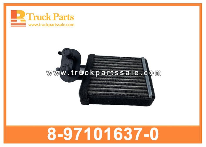 Auto Heater Radiator 8-97101637-0 8971016370 8-97101-637-0 for ISUZU Radiador de calentador autom??tico