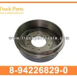 BRAKE DRUM 8-94226829-0 8942268290 8-94226-829-0 for ISUZU TFR TAMBOR DEL FRENO