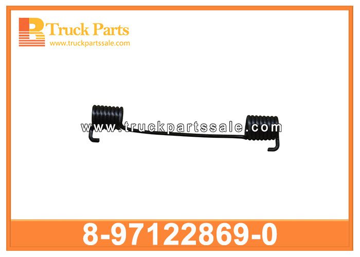 BRAKE SHOSE RETURN SPRING 8-97122869-0 8971228690 8-97122-869-0 for ISUZU 700P Spring de retorno de freno.