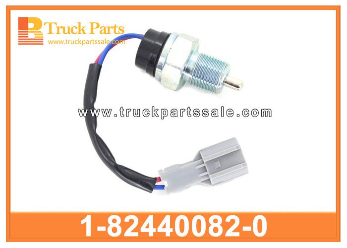 Back Up Lamp Switch Reverse Light Switch 1-82440082-0 1824400820 1-82440-082-0 for ISUZU CXZ CXM CYZ CXH Interruptor de la l??mpara de respaldo Interruptor de luz inversa