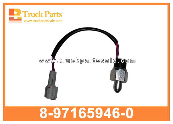 Back Up Lamp Switch Reverse Light Switch 8-97165946-0 8971659460 8-97165-946-0 for ISUZU NKR NPR 4JB1 Interruptor de la l??mpara de respaldo Interruptor de luz inversa