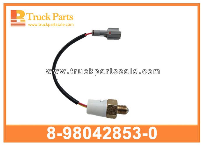 Back Up Lamp Switch Reverse Light Switch 8-98042853-0 8980428530 8-98042-853-0 for ISUZU FVR FRR FTR 6HK1 Interruptor de la l??mpara de respaldo Interruptor de luz inversa