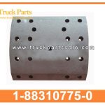 Brake Pad 1-88310775-0 1883107750 1-88310-775-0 for ISUZU CYZ CYH 6WF1 Pastilla de freno