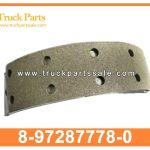 Brake Shoes 8-97287778-0 8972877780 8-97287-778-0 for ISUZU NPR NQR NLR ELF Zapatas de freno