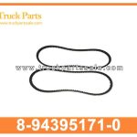 COOLING FAN BELT 8-94395171-0 8943951710 8-94395-171-0 for ISUZU FVR 6HK1 Cintur??n de ventilador de enfriamiento