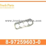 CYLINDER HEAD 8-97259603-0 8972596030 8-97259-603-0 for ISUZU 600P CABEZA DE CILINDRO