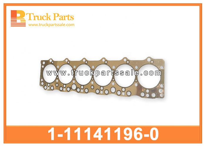 CYLINDER HEAD GASKET 1-11141196-0 1111411960 1-11141-196-0 for ISUZU FSR FTR JUNTA DE CULATA