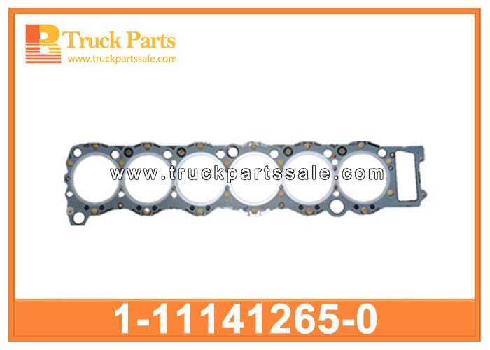 CYLINDER HEAD GASKET 1-11141265-0 1111412650 1-11141-265-0 for ISUZU CXZ 6WF1 JUNTA DE CULATA