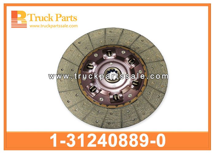 Clutch Disc 1-31240889-0 1312408890 1-31240-889-0 for ISUZU FVR 6HK1 Disco de embrague
