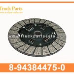 Clutch Disc 8-94384475-0 8-97025163-0 8-97036063-0 8943844750 8970251630 8970360630 8-94384-475-0 8-97025-163-0 8-97036-063-0 for ISUZU UBS NHR TFR 4JB1 Disco de embrague