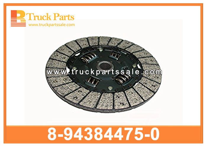 Clutch Disc 8-94384475-0 8-97025163-0 8-97036063-0 8943844750 8970251630 8970360630 8-94384-475-0 8-97025-163-0 8-97036-063-0 for ISUZU UBS NHR TFR 4JB1 Disco de embrague