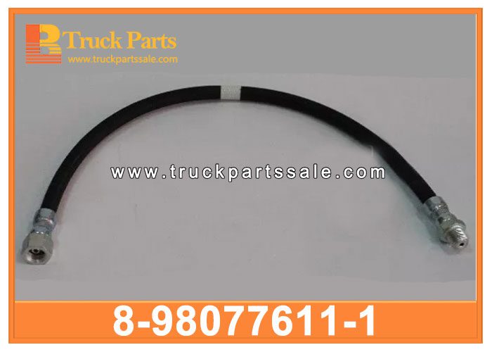 Clutch Slave Cylinder Flex Hose 8-98077611-1 8980776111 8-98077-611-1 for ISUZU NPR NQR DMAX 4JJ1 4HK1 Manguera flexible de cilindro esclavo de embrague