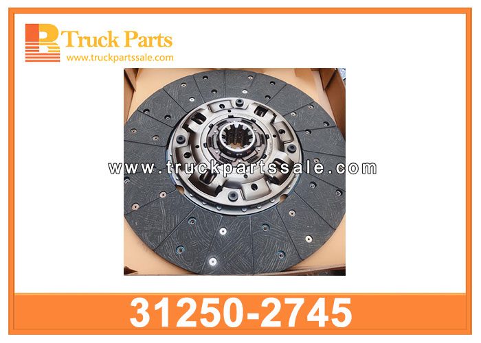 Clutch disc 430MM 10T 31250-2745 HND065Y 312502745 for HINO EF750 Disco de embrague