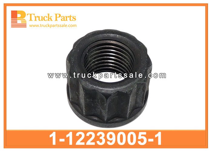 Connecting ROD NUT 1-12239005-1 1122390051 1-12239-005-1 for ISUZU EXR 6WA1 Tuerca de biela