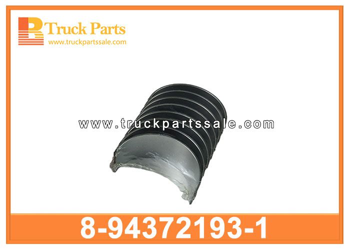 Connecting Rod Bearing Set 8-94372193-1 8943721931 8-94372-193-1 for ISUZU NHR NKR 100P 4JB1 Conjunto de cojinetes de biela