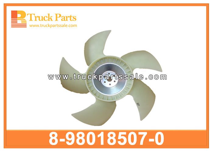 Cooling Fan Blade 8-98018507-0 8980185070 8-98018-507-0 for ISUZU 4HK1 4JJ1 Hoja del ventilador de enfriamiento