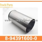 Cylinder Block Liner or Sleeve 8-94391600-0 8943916000 8-94391-600-0 for ISUZU FVR 6HE1 FORWARD truck Revestimiento o manga de bloque de cilindro