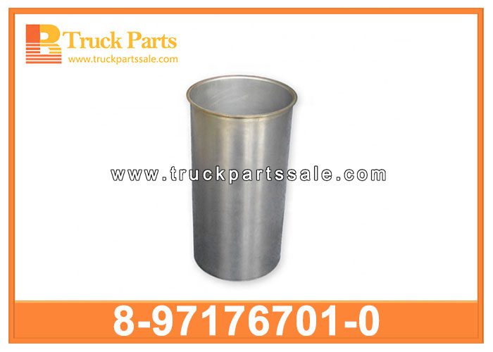 Cylinder Liner 8-97176701-0 8971767010 8-97176-701-0 for ISUZU NKR 4JG2 4JH1 600P Camisa de cilindro