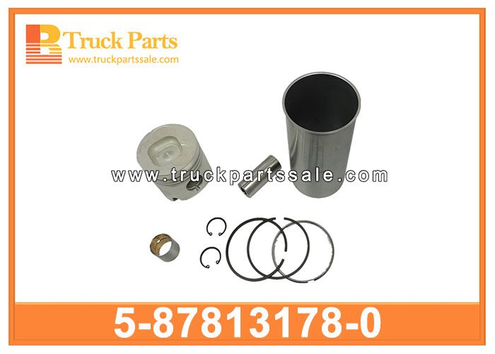 Cylinder Liner Kit 5-87813178-0 5878131780 5-87813-178-0 for ISUZU NKR 4JB1 Kit de revestimiento de cilindro