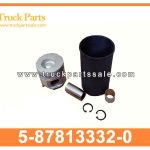 Cylinder Liner kit 5-87813332-0 5878133320 5-87813-332-0 for ISUZU NPR 4HF1 Kit de revestimiento de cilindro