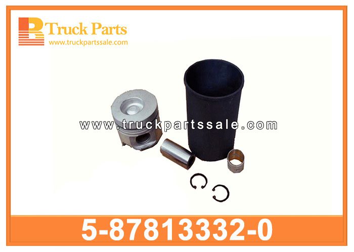 Cylinder Liner kit 5-87813332-0 5878133320 5-87813-332-0 for ISUZU NPR 4HF1 Kit de revestimiento de cilindro