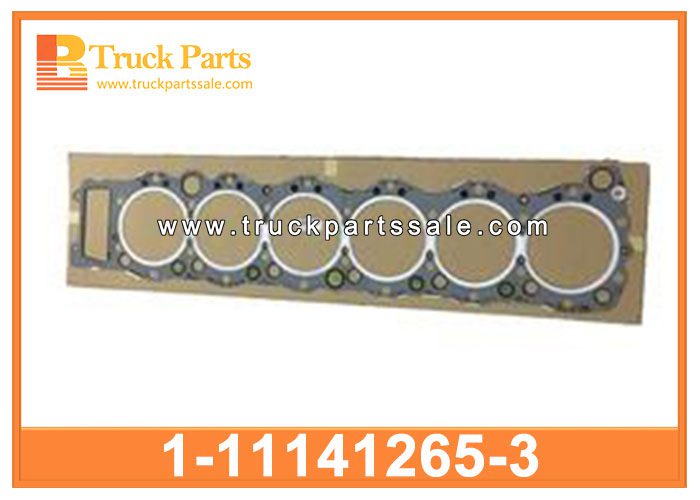 Cylinder head gasket 1-11141265-3 1111412653 1-11141-265-3 for ISUZU CXZ 6WF1 6WG1 Junta de culata