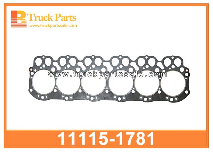 Cylinder head gasket 11115-1781 111151781 for HINO EM100 Junta de culata