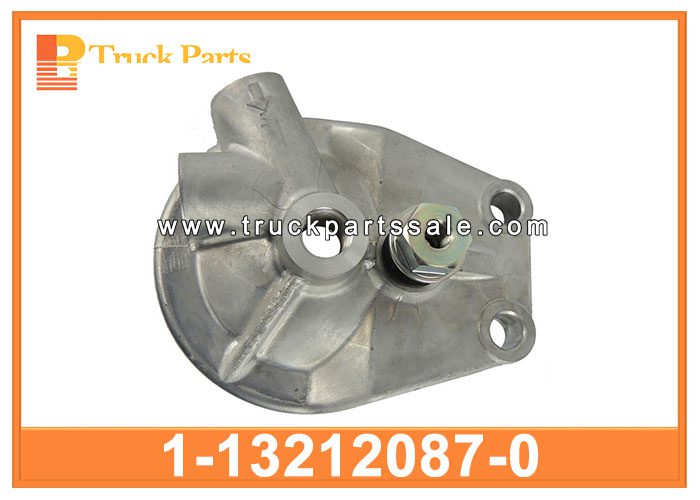 Diesel Fuel Filter Upper Body with Cover 1-13212087-0 1132120870 1-13212-087-0 for ISUZU FVR 6SA1 6SD1 Filtro de combustible diesel de la parte superior del cuerpo con cubierta