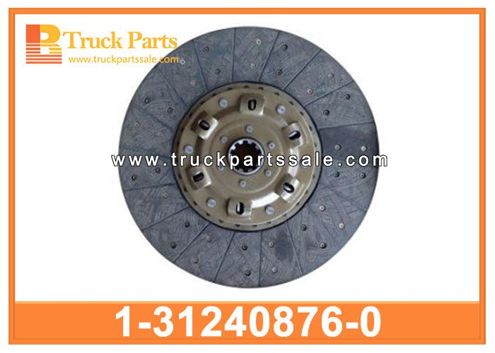 Disc Clutch 1-31240876-0 1312408760 1-31240-876-0 for ISUZU CXZ81K 10PE1 Embrague