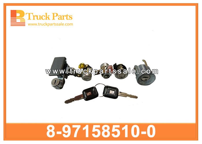 Door Lock 8-97158510-0 8971585100 8-97158-510-0 for ISUZU TFR97 Cerradura de la puerta