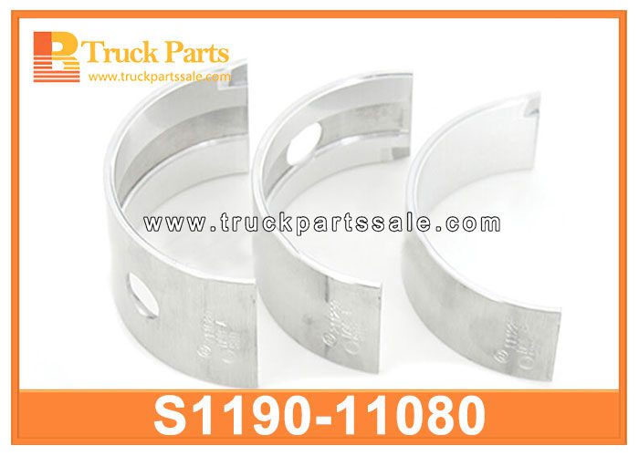 Engine Camshaft Bearing Metal Kit S1190-11080 S119011080 for HINO 700 SH1E SS1E E13C Kit de metal de cojinete del ??rbol de levas del motor