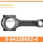 Engine Connecting Rod With Con Bushing 8-94329692-4 8-98012607-2 8943296924 8980126072 8-94329-692-4 8-98012-607-2 for ISUZU NKR 100P 4JB1 4JB1P Biela de conexi??n del motor con buje de estafa