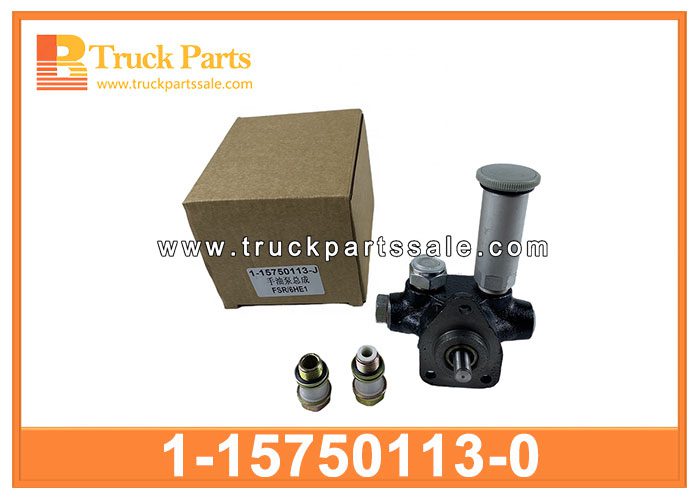 Engine Feed Pump Priming Pump 1-15750113-0 1157501130 1-15750-113-0 for ISUZU FSR 6HE1 Bomba de bomba de la bomba de alimentaci??n del motor